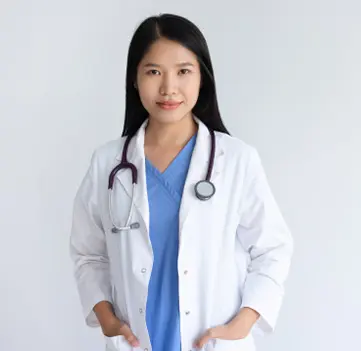 female-asian-doctor-white-lab-coat-scrubs